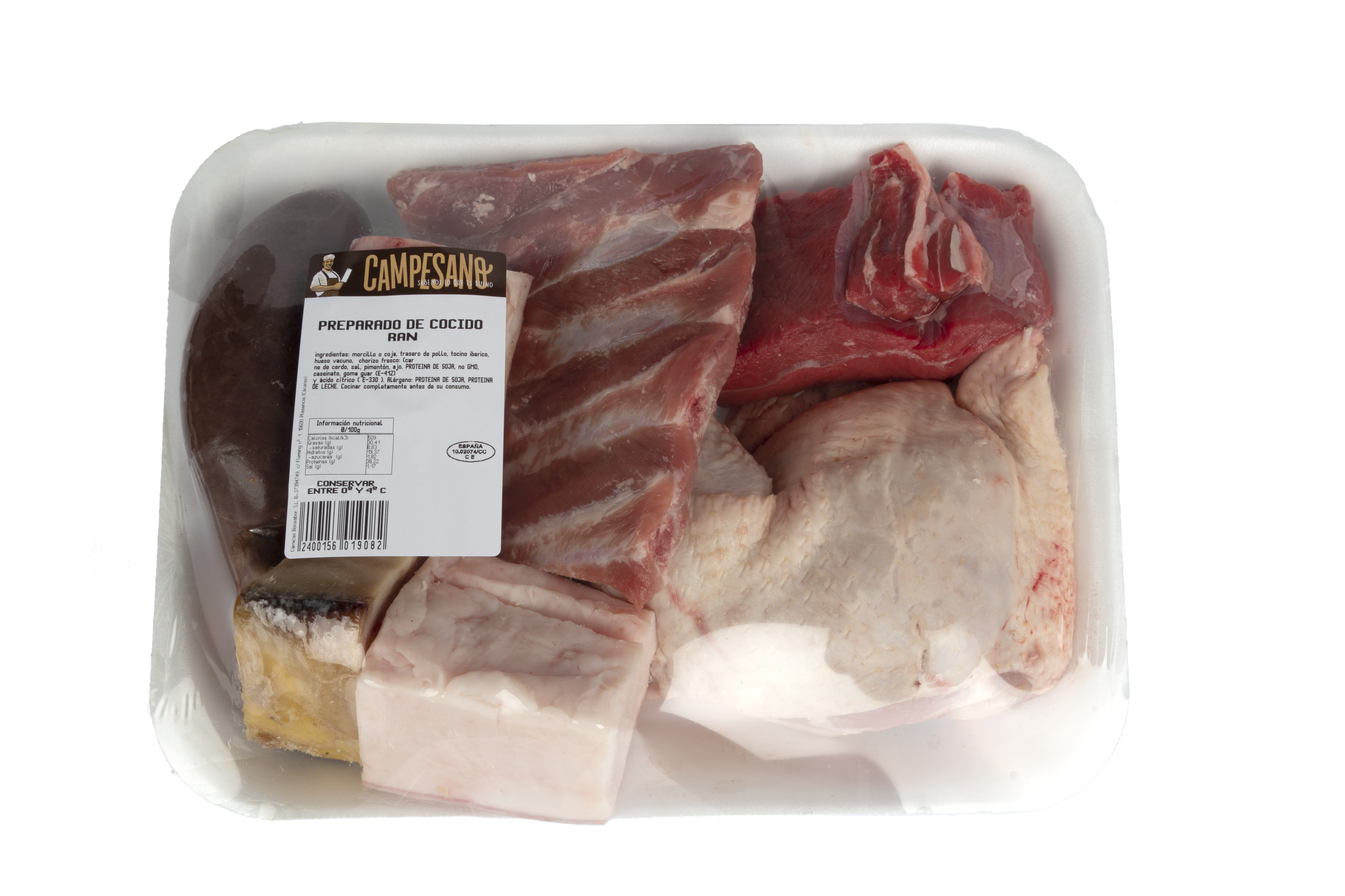Preparado cocido - Campesano: Tienda online carnes frescas, embutidos y  jamones